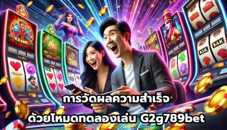 การวัดผลความสำเร็จด้วยโหมดทดลองเล่น G2g789bet-13