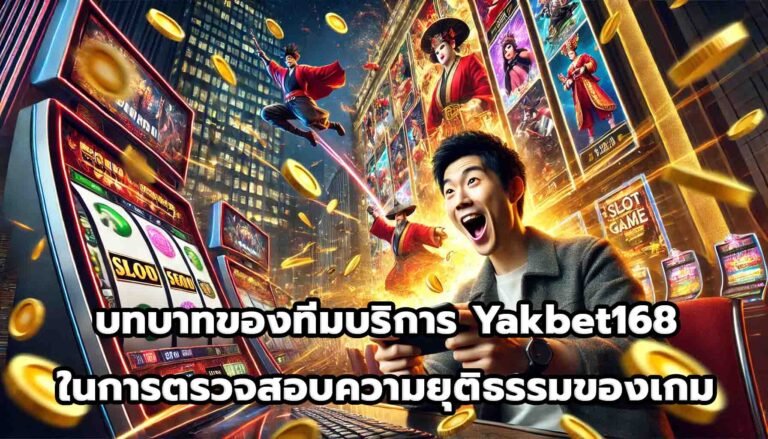 บทบาทของทีมบริการ Yakbet168 ในการตรวจสอบความยุติธรรมของเกม-4