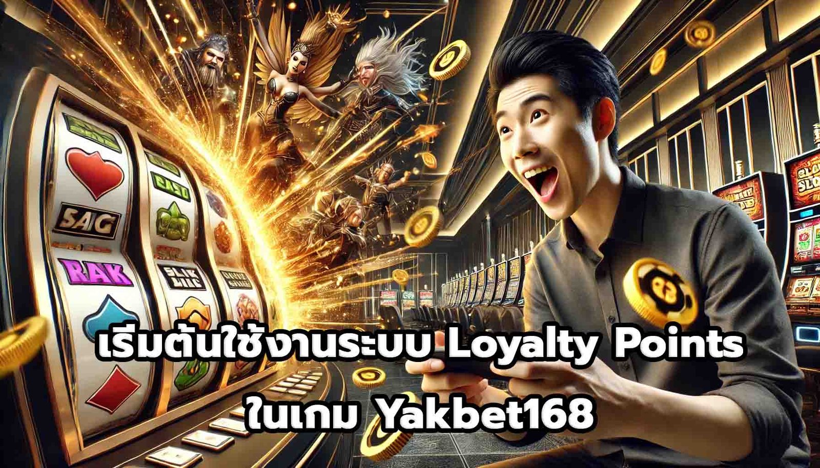 เริ่มต้นใช้งานระบบ Loyalty Points ในเกม Yakbet168-1