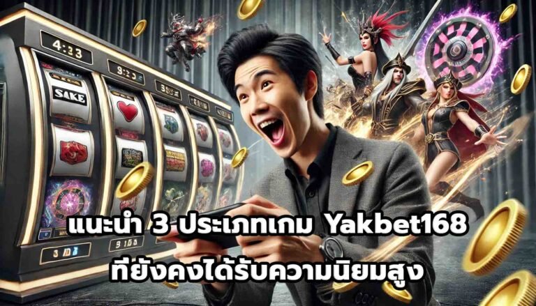 แนะนำ 3 ประเภทเกม Yakbet168 ที่ยังคงได้รับความนิยมสูง-9